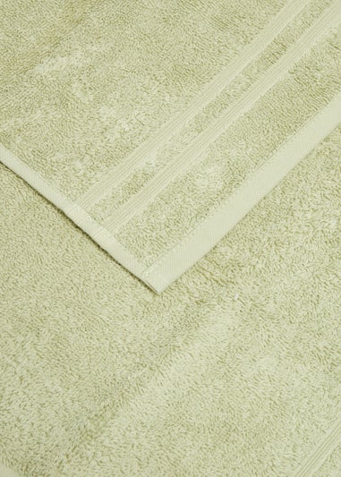 Green 100% Egyptian Cotton Face Cloth