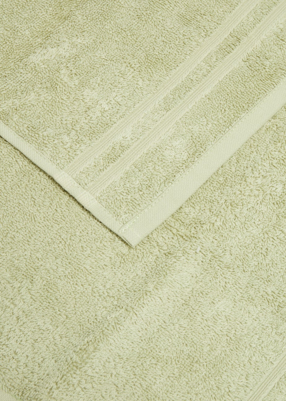 Green 100% Egyptian Cotton Face Cloth