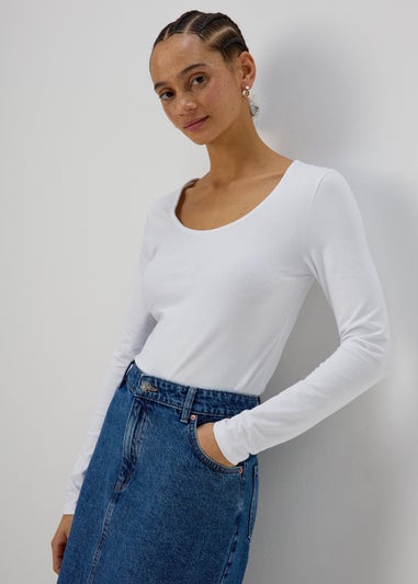 White Long Sleeve T-Shirt