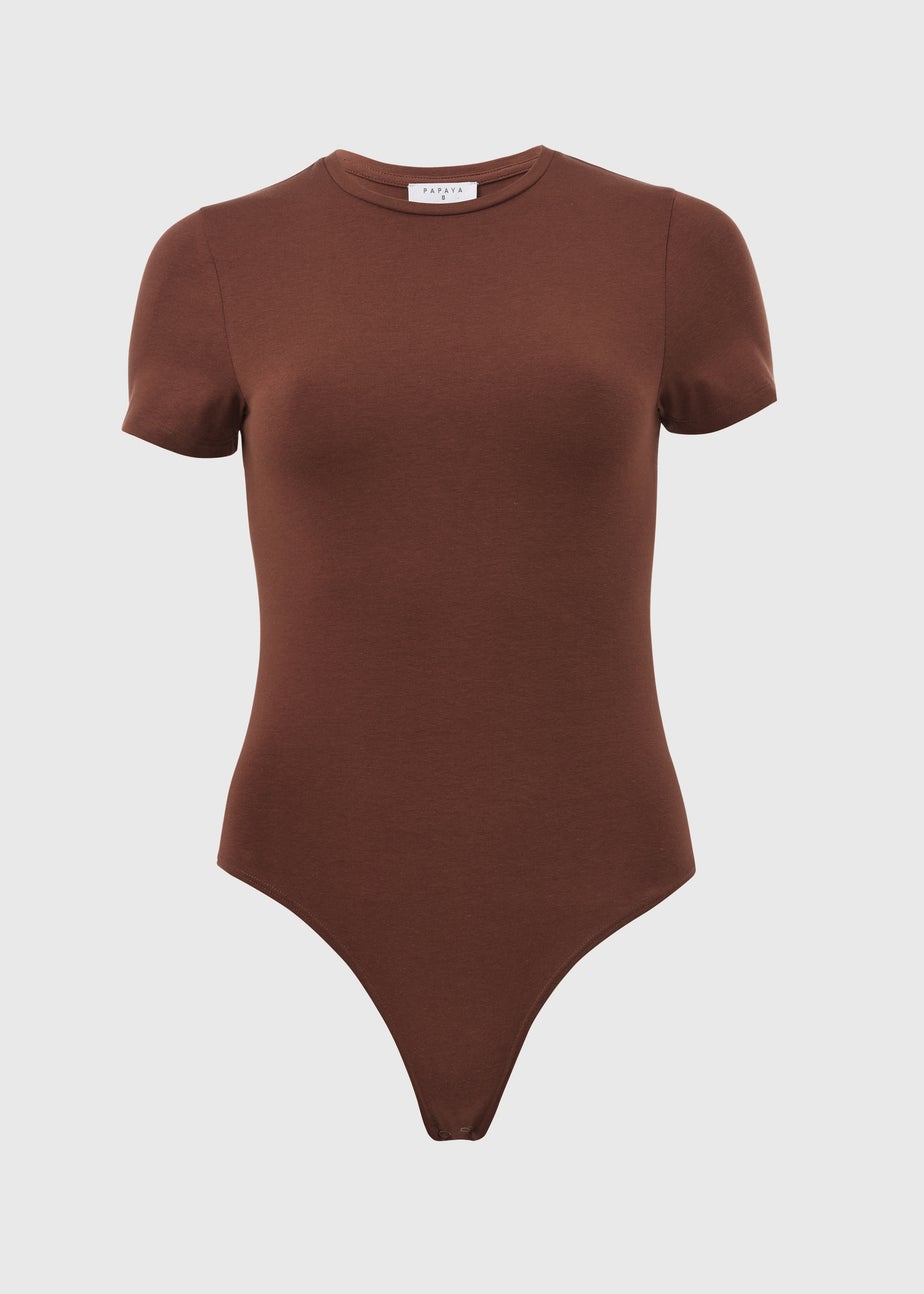 Brown Bodysuit