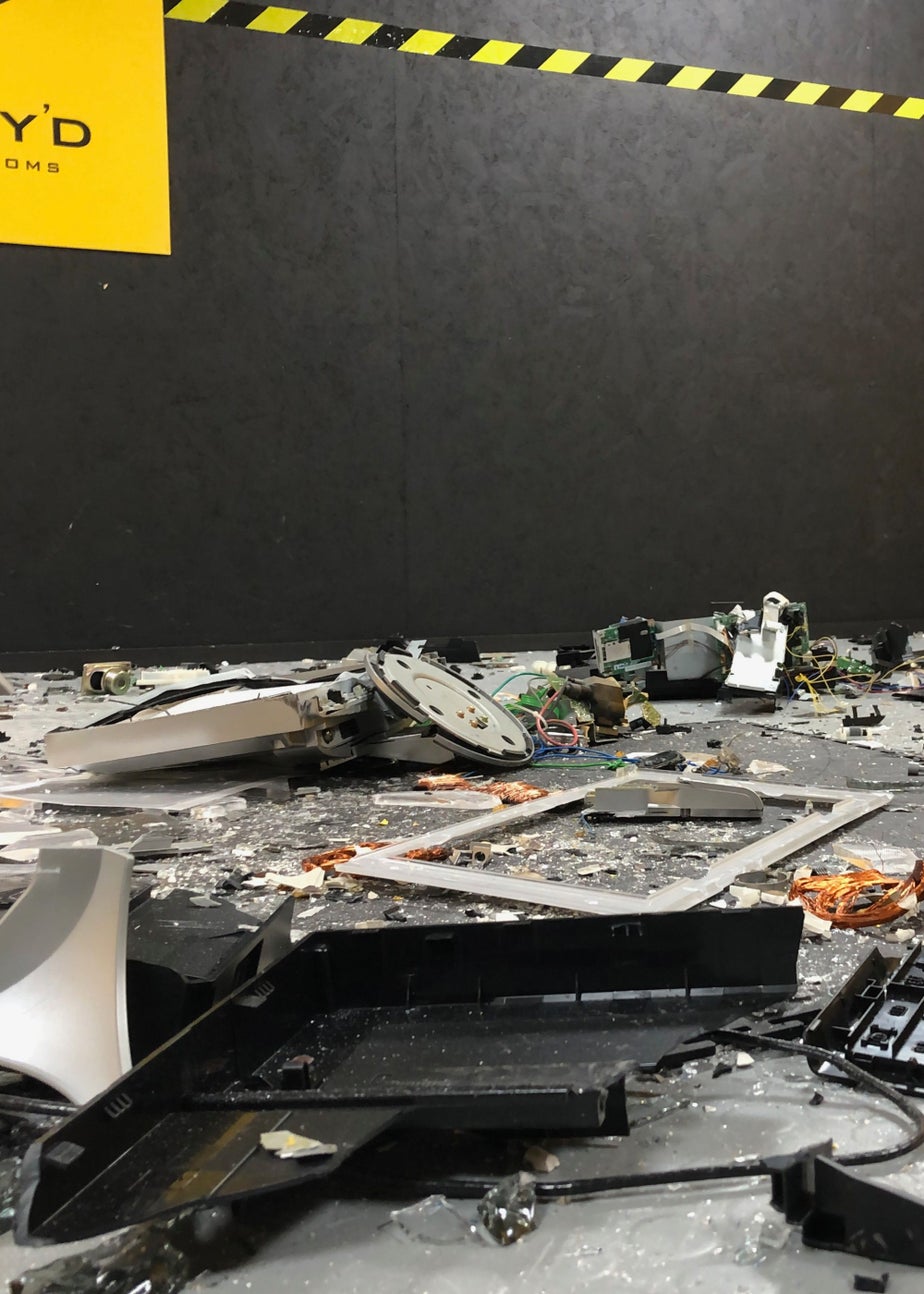 Virgin Experience Days Rage Room Experience for Two with DESTROY'D