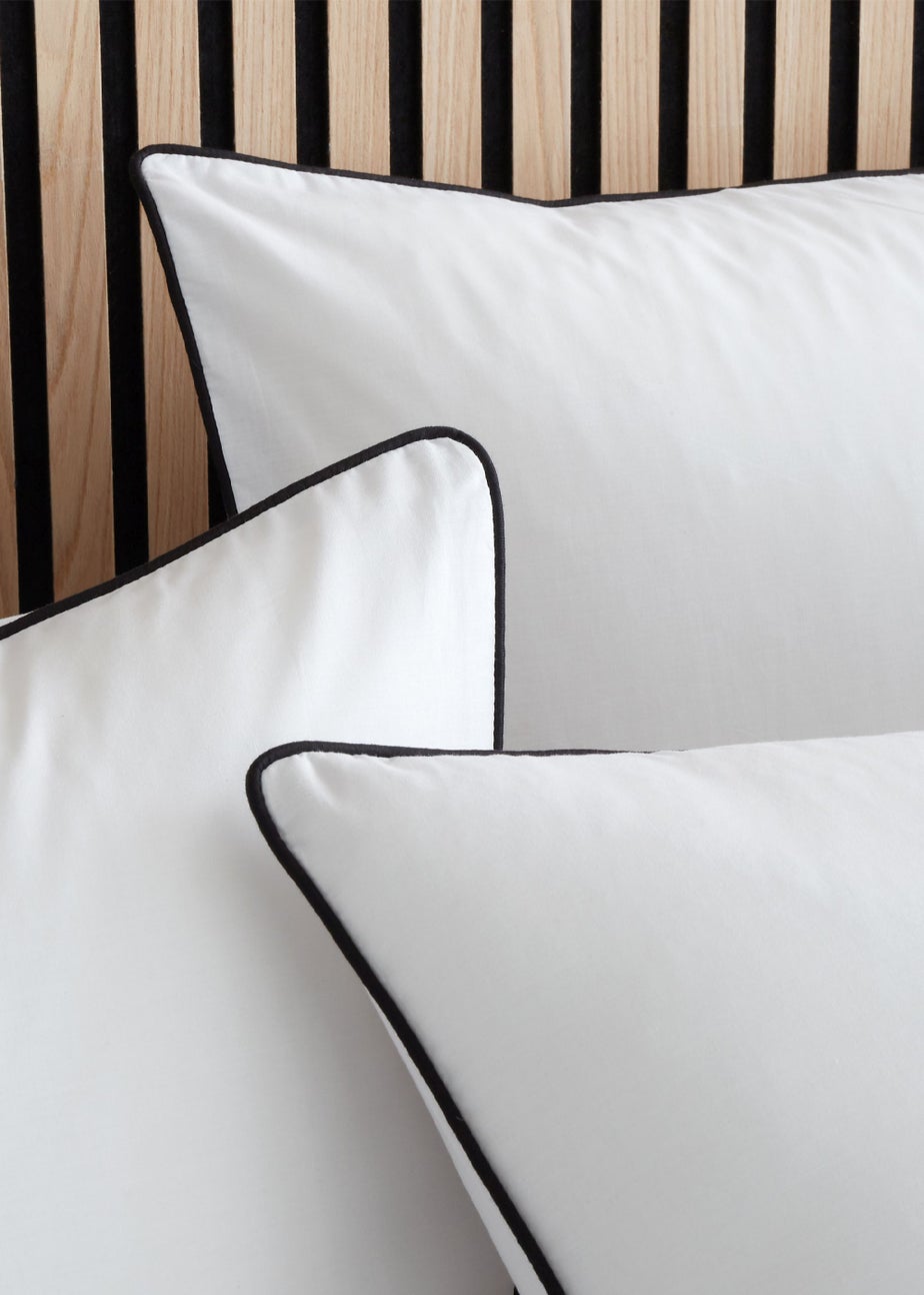 Style Sisters Cotton Piped Duvet Cover Set