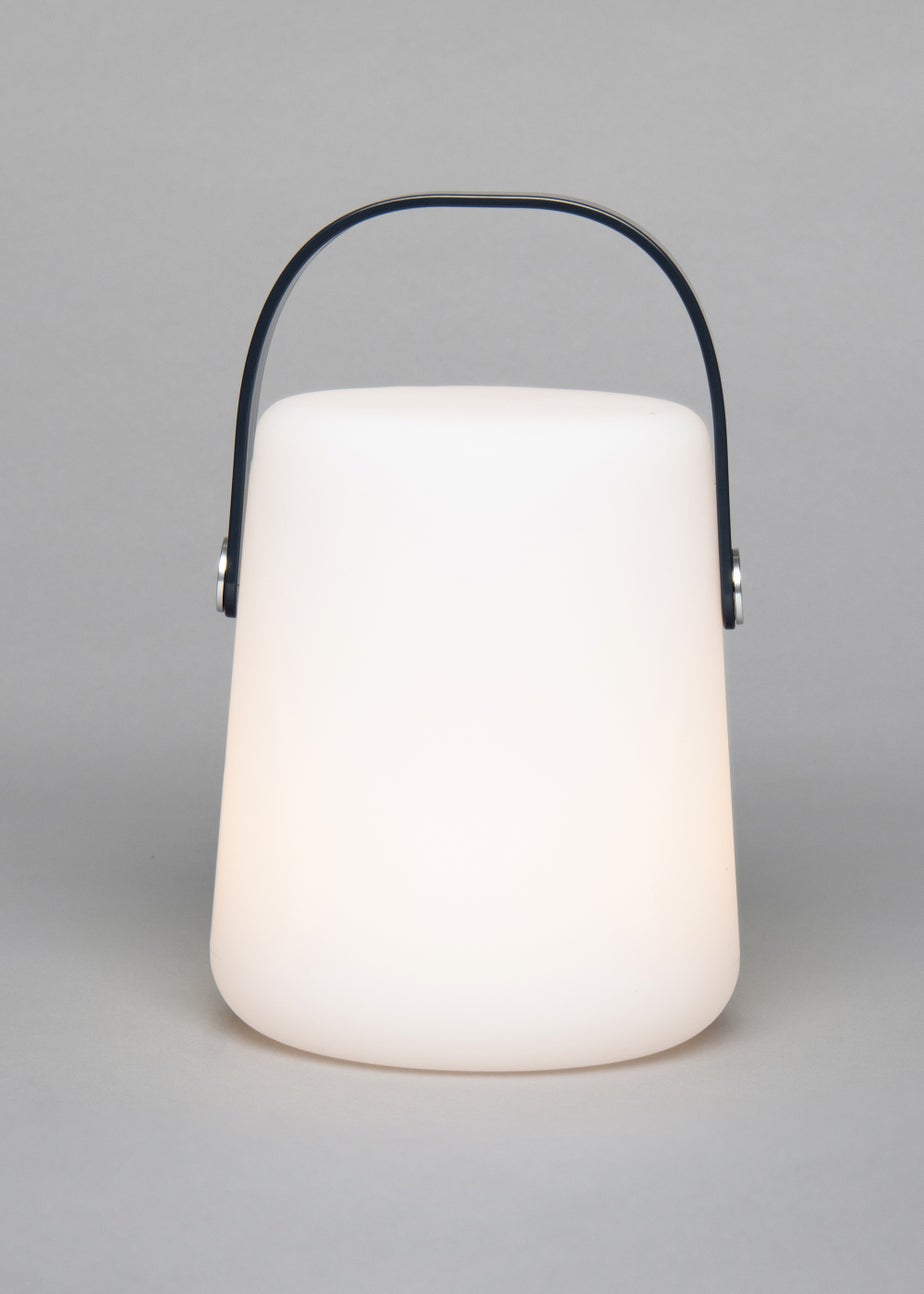 BHS Indus LED IP54 Rechargeable Table Lamp White (28cm x 18cm)