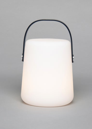 BHS Indus LED IP54 Rechargeable Table Lamp White (28cm x 18cm)