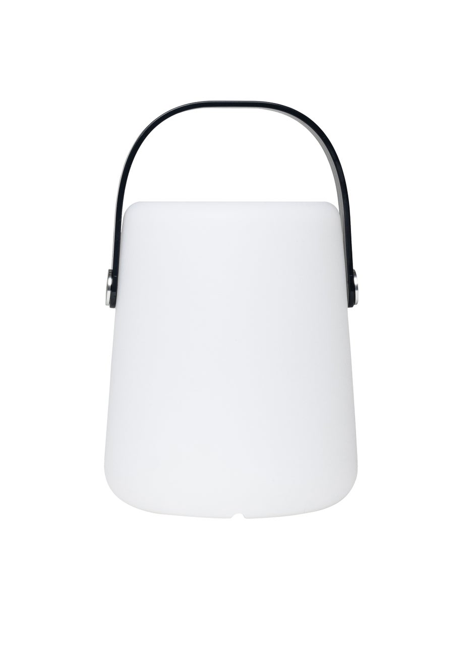BHS Indus LED IP54 Rechargeable Table Lamp White (28cm x 18cm)
