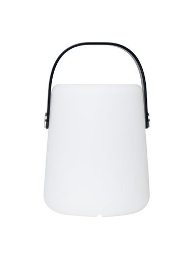BHS Indus LED IP54 Rechargeable Table Lamp White (28cm x 18cm)