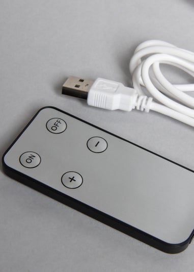 BHS Indus LED IP54 Rechargeable Table Lamp White (28cm x 18cm)