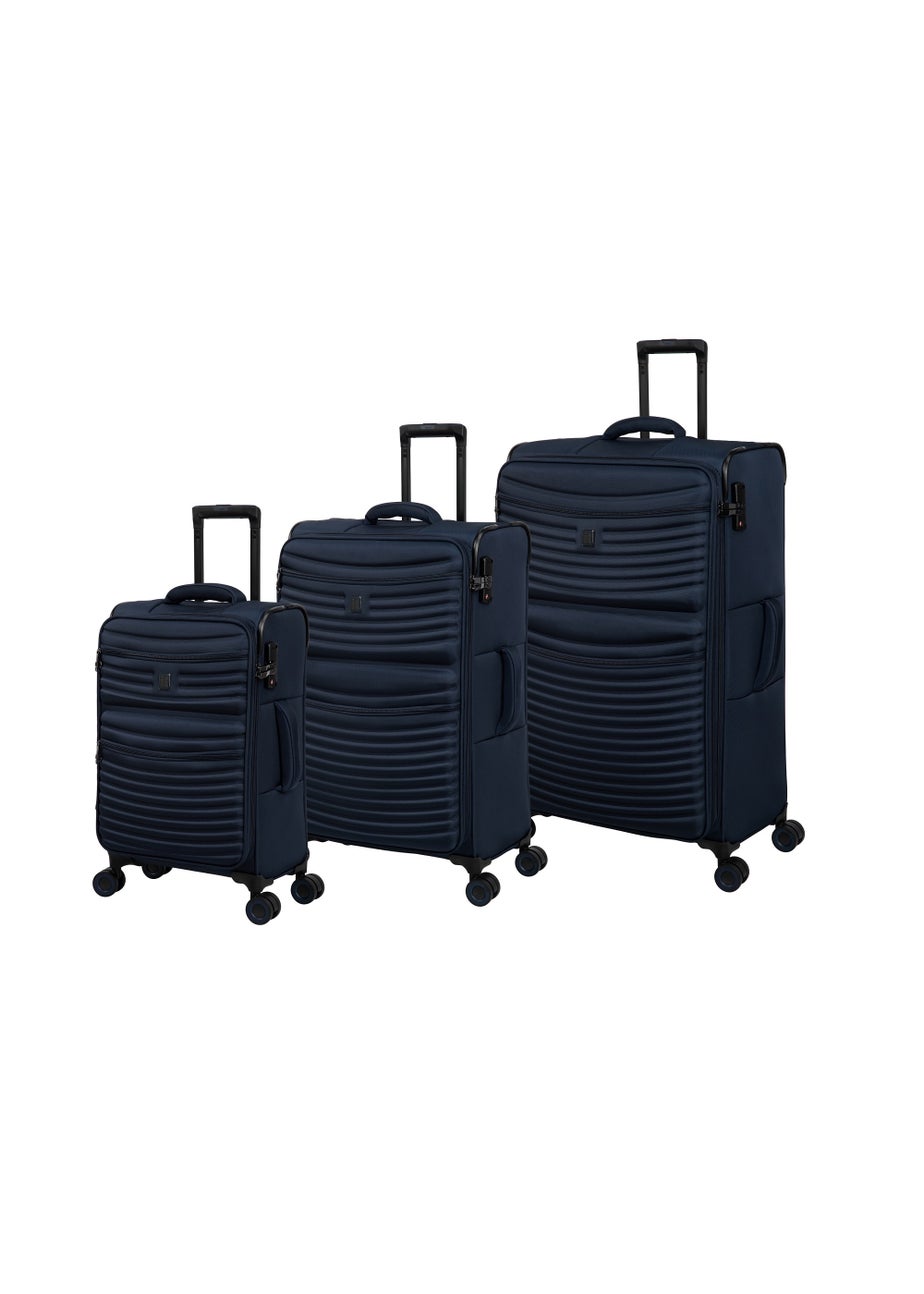 IT Luggage Precursor Navy Suitcase