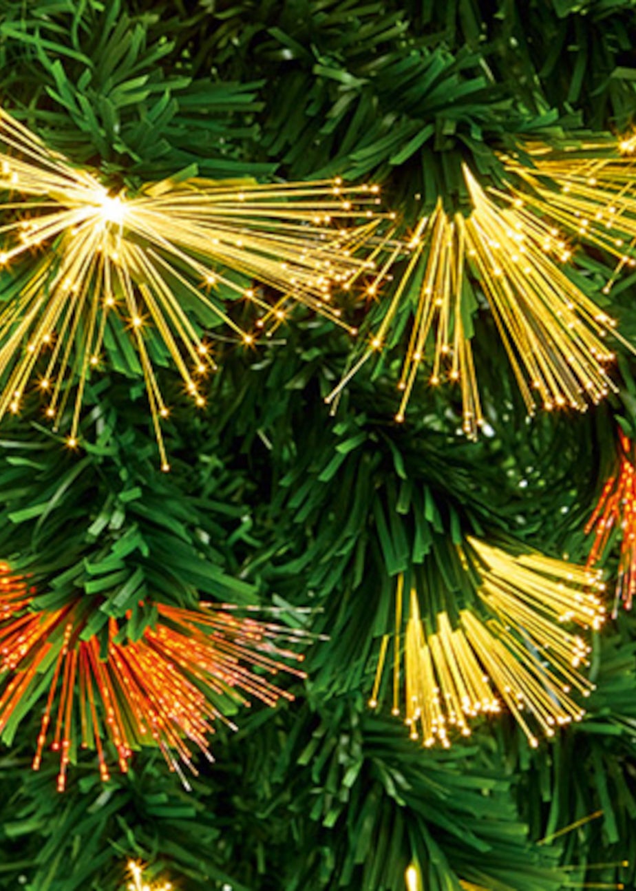 Premier Decorations Colour Changing Firework Fibre Optic Tree 5ft