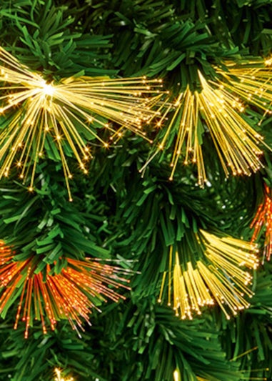 Premier Decorations Colour Changing Firework Fibre Optic Tree 5ft