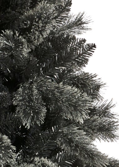 Premier Decorations Black Tipped Fir Tree 6ft
