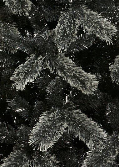 Premier Decorations Black Tipped Fir Tree 6ft