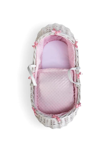 Clair de Lune Pink Dimple White Wicker Noah Pod ®