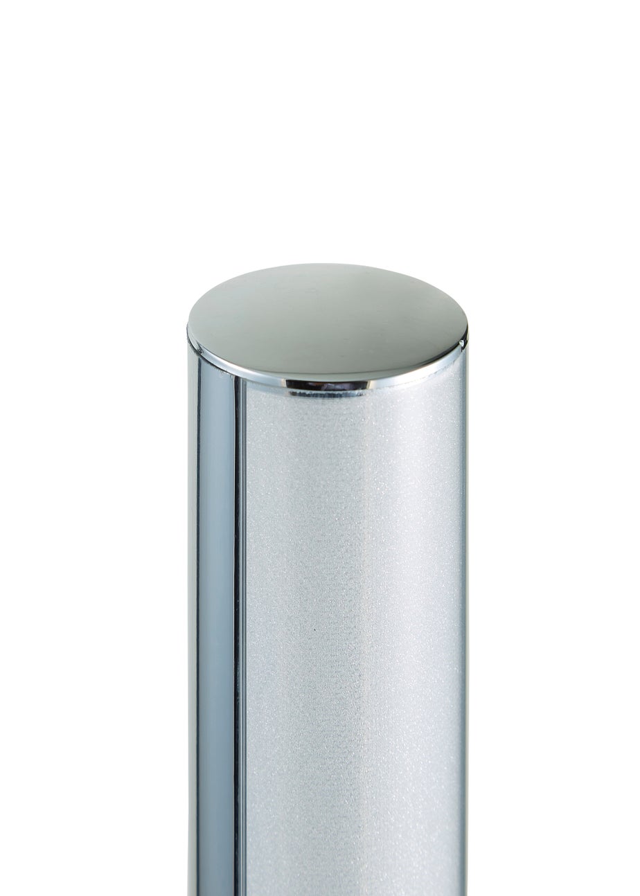 Glow LED Shimmer Cylinder Floor Lamp with Remote Control (104cm x 15cm)