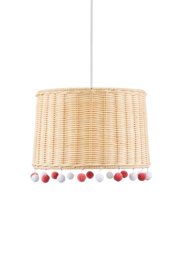 Glow Rattan Pom Pom Easyfit  Shade (20cm x 30cm)
