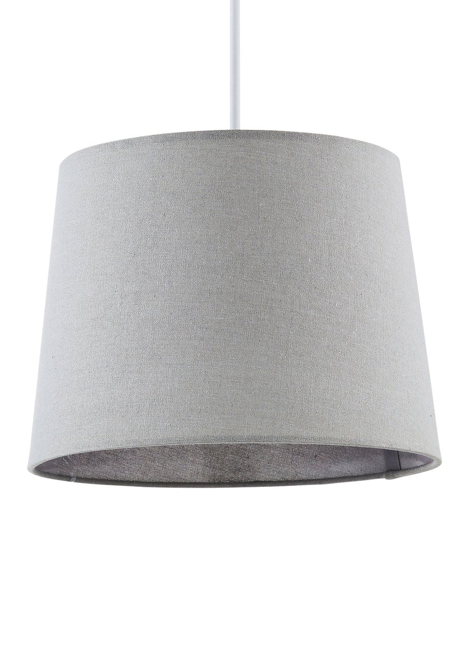 BHS Lang Linen Easyfit Shade Grey (22cm x 30cm)