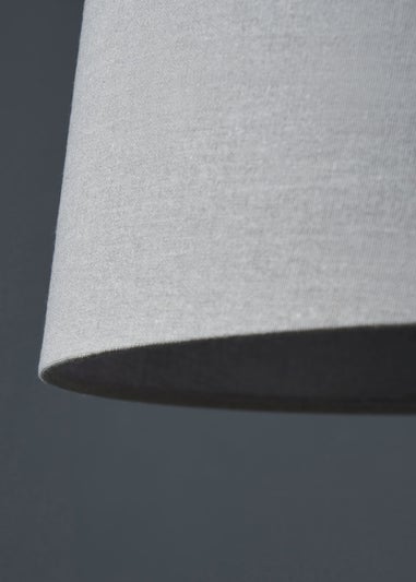 BHS Lang Linen Easyfit Shade Grey (22cm x 30cm)