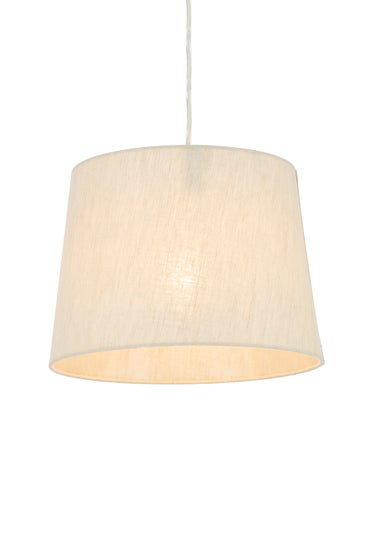 BHS Lang Linen Easyfit Shade Cream (22cm x 30cm)