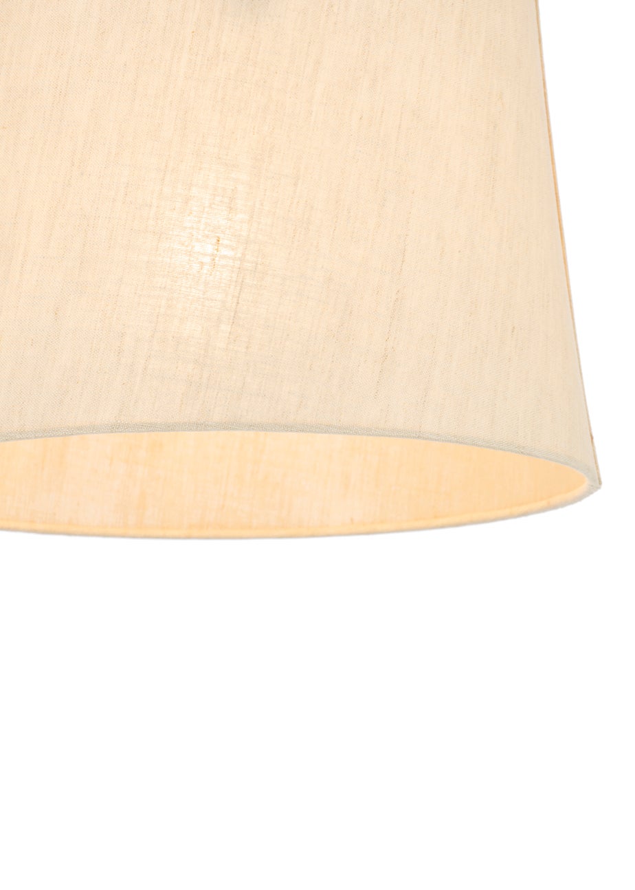 BHS Lang Linen Easyfit Shade Cream (22cm x 30cm)