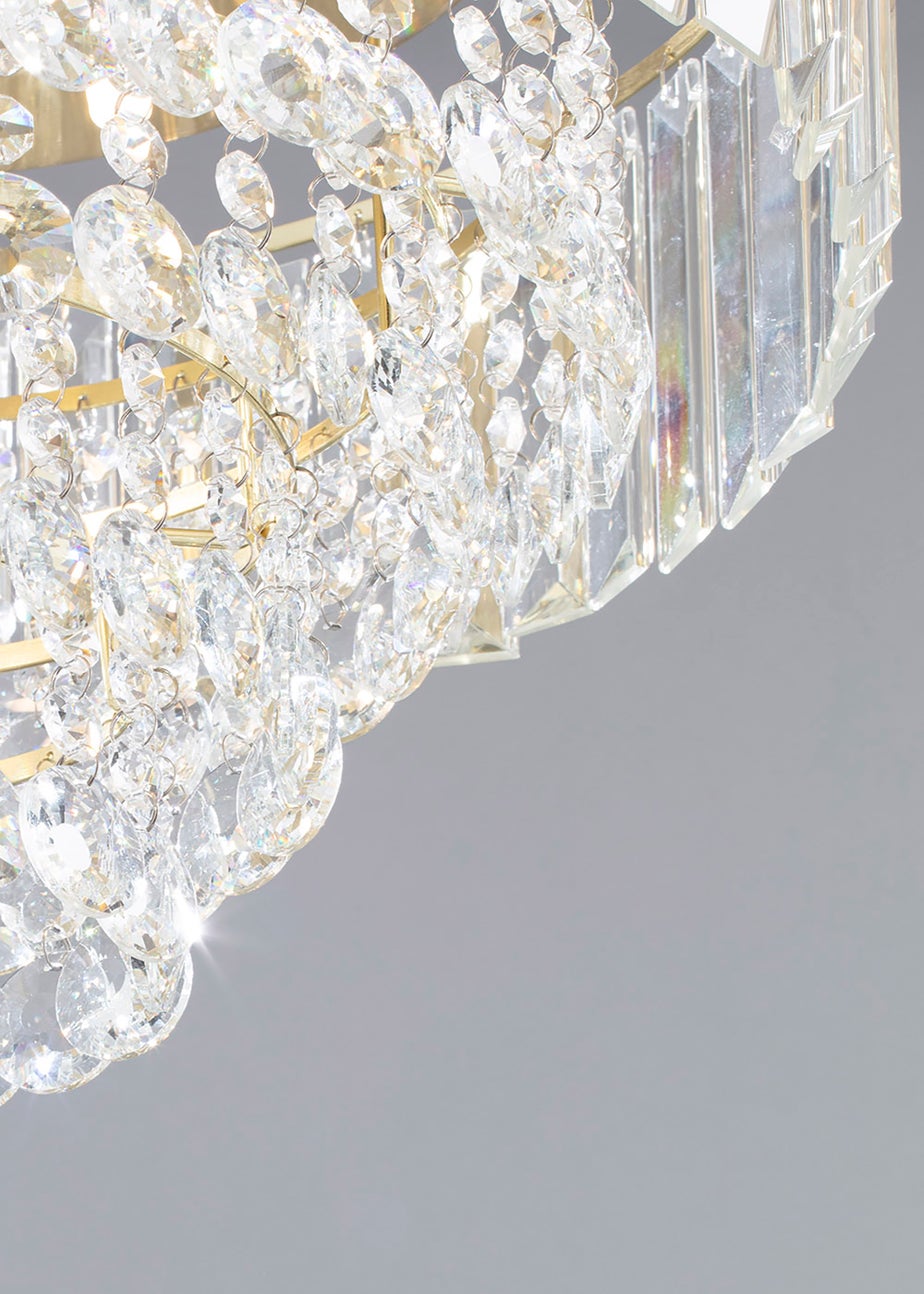 BHS Paladina 3 Light Flush Ceiling Light