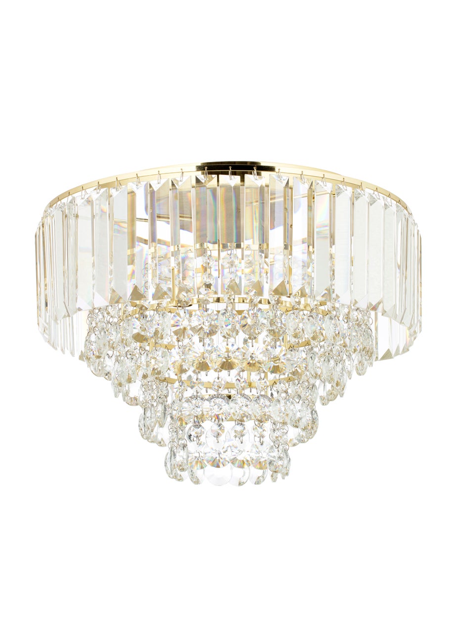 BHS Paladina 3 Light Flush Ceiling Light