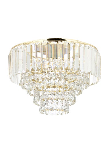 BHS Paladina 3 Light Flush Ceiling Light