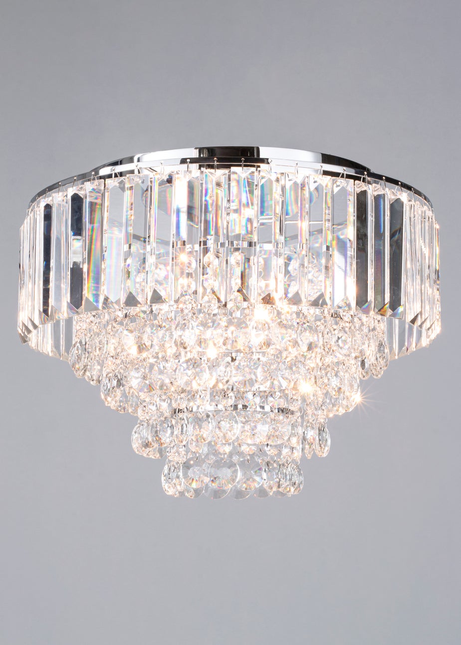 BHS Paladina 3 Light Flush Ceiling Light