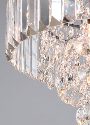 BHS Paladina 3 Light Flush Ceiling Light