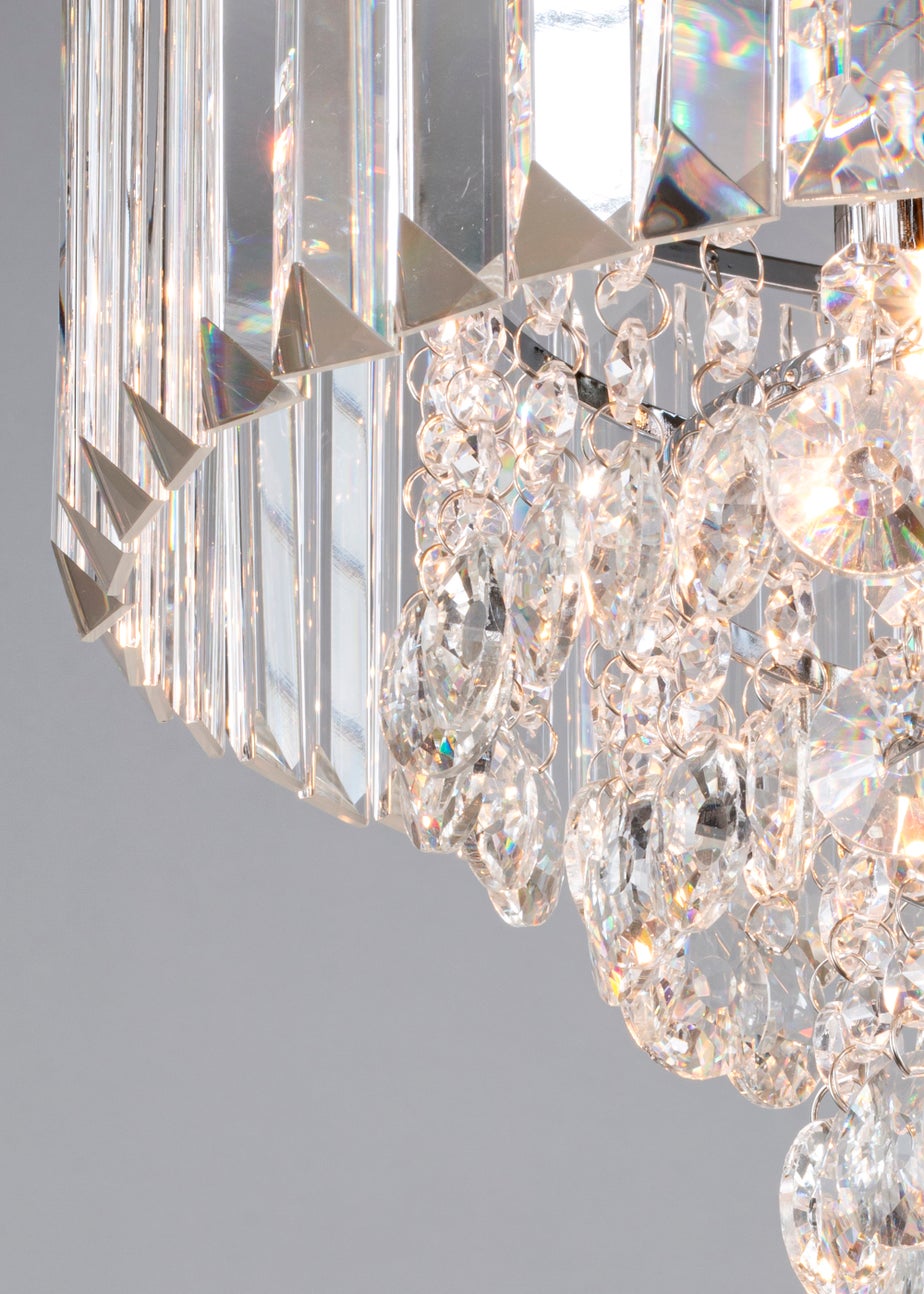 BHS Paladina 3 Light Flush Ceiling Light