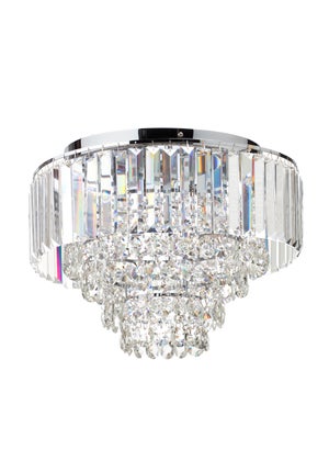 BHS Paladina 3 Light Flush Ceiling Light