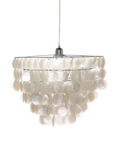 BHS Mindy Capiz Tiered Easyfit Shade (44cm x 60cm)