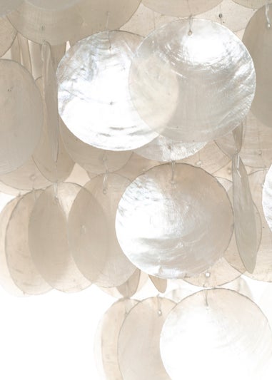 BHS Mindy Capiz Tiered Easyfit Shade (44cm x 60cm)