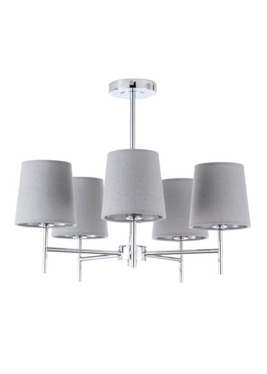 BHS Mira 5 Light Semi Flush Fitting Light