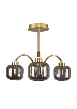 BHS Lyna Flush Ceiling 3 Light (30cm x 35cm)