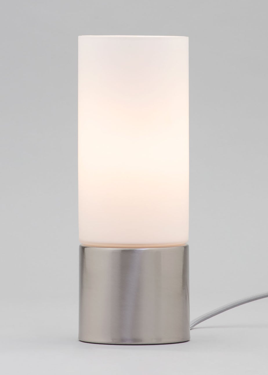 BHS Tilly Cylinder Touch Lamp (29.5 x 10cm x 10cm)