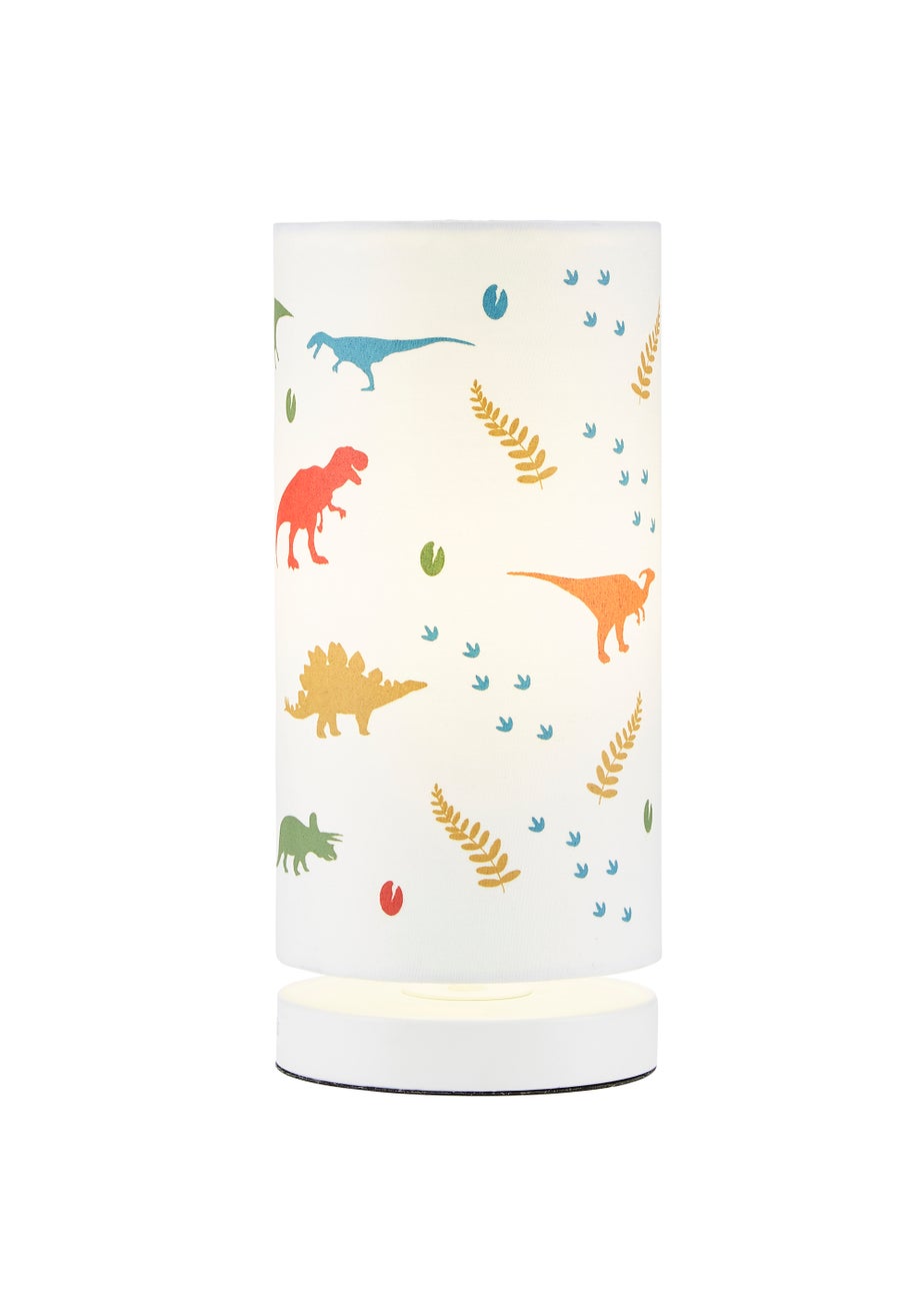 Glow Dinosaur Glow In The Dark Table Lamp (26cm x 12cm)