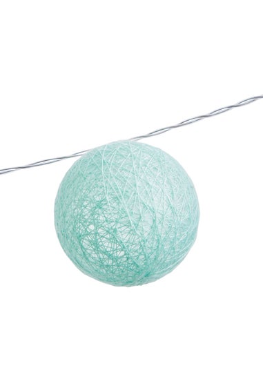 Glow Pom Pom LED String Lights (5cm x 435cm)