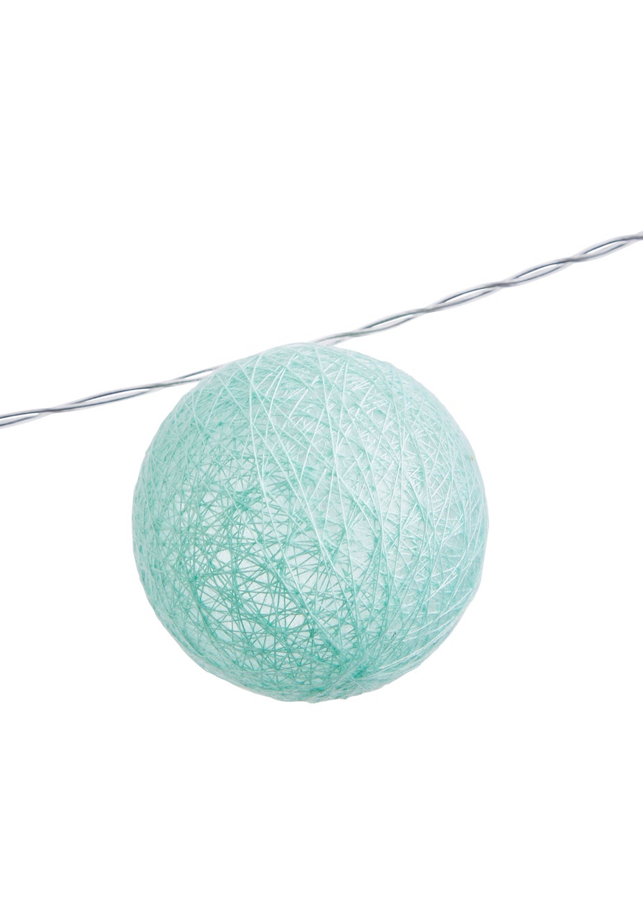 Glow Pom Pom LED String Lights (5cm x 435cm)