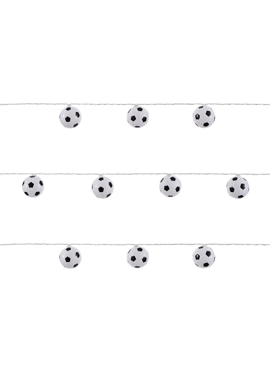 Glow Football LED String Lights (5cm x 435cm)