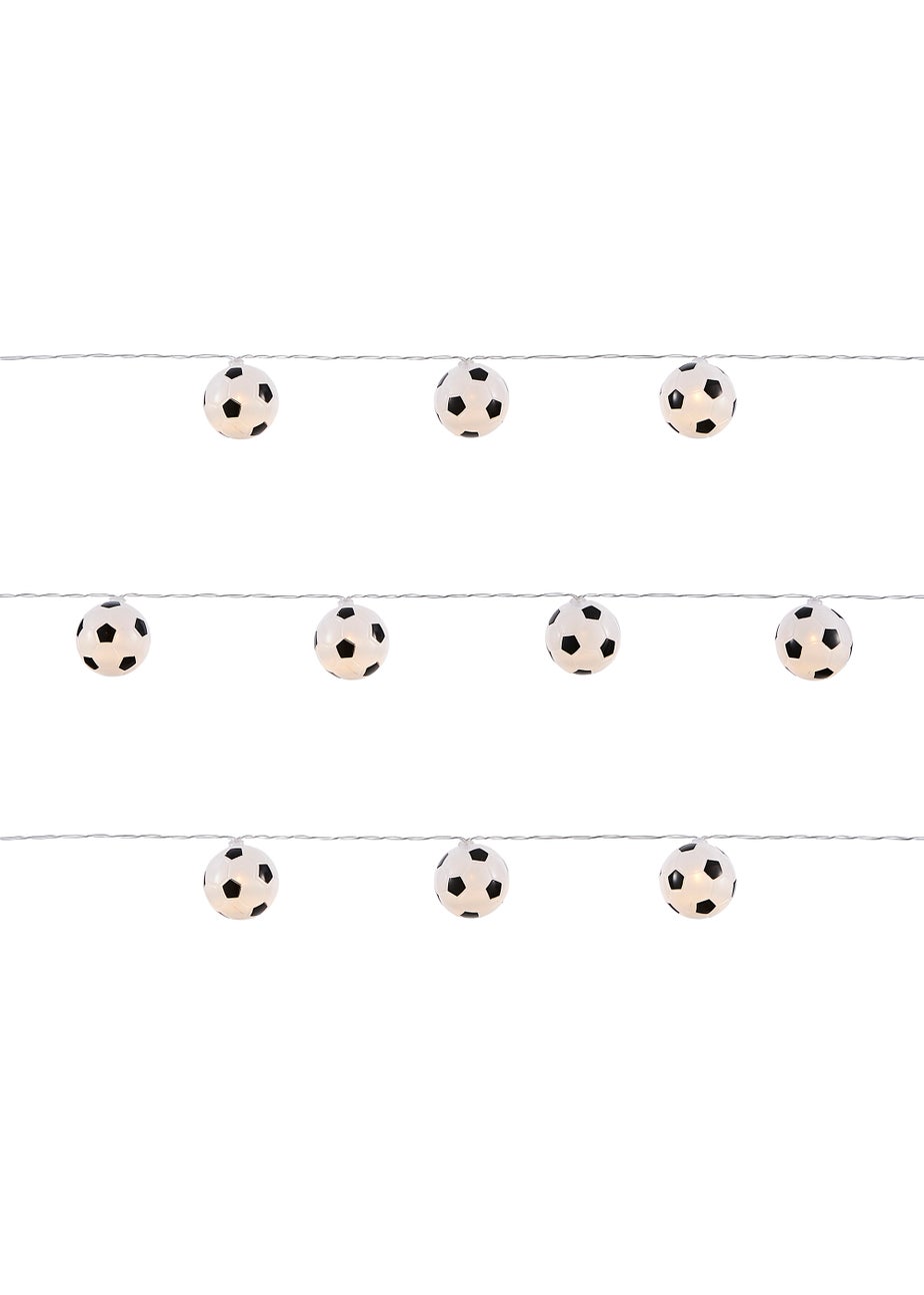 Glow Football LED String Lights (5cm x 435cm)