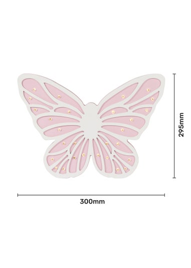 Glow Butterfly Light (21cm x 29.5 x 3cm)