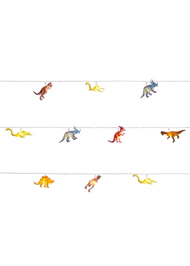 Glow Dinosaur LED String Lights (10cm x 210cm)