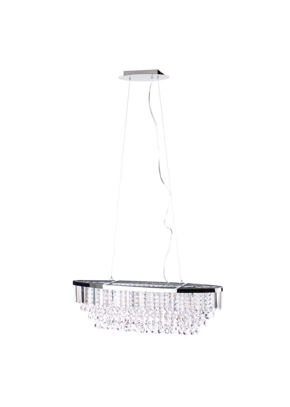 BHS Paladina 4 Light Oval Diner Bar Ceiling Light