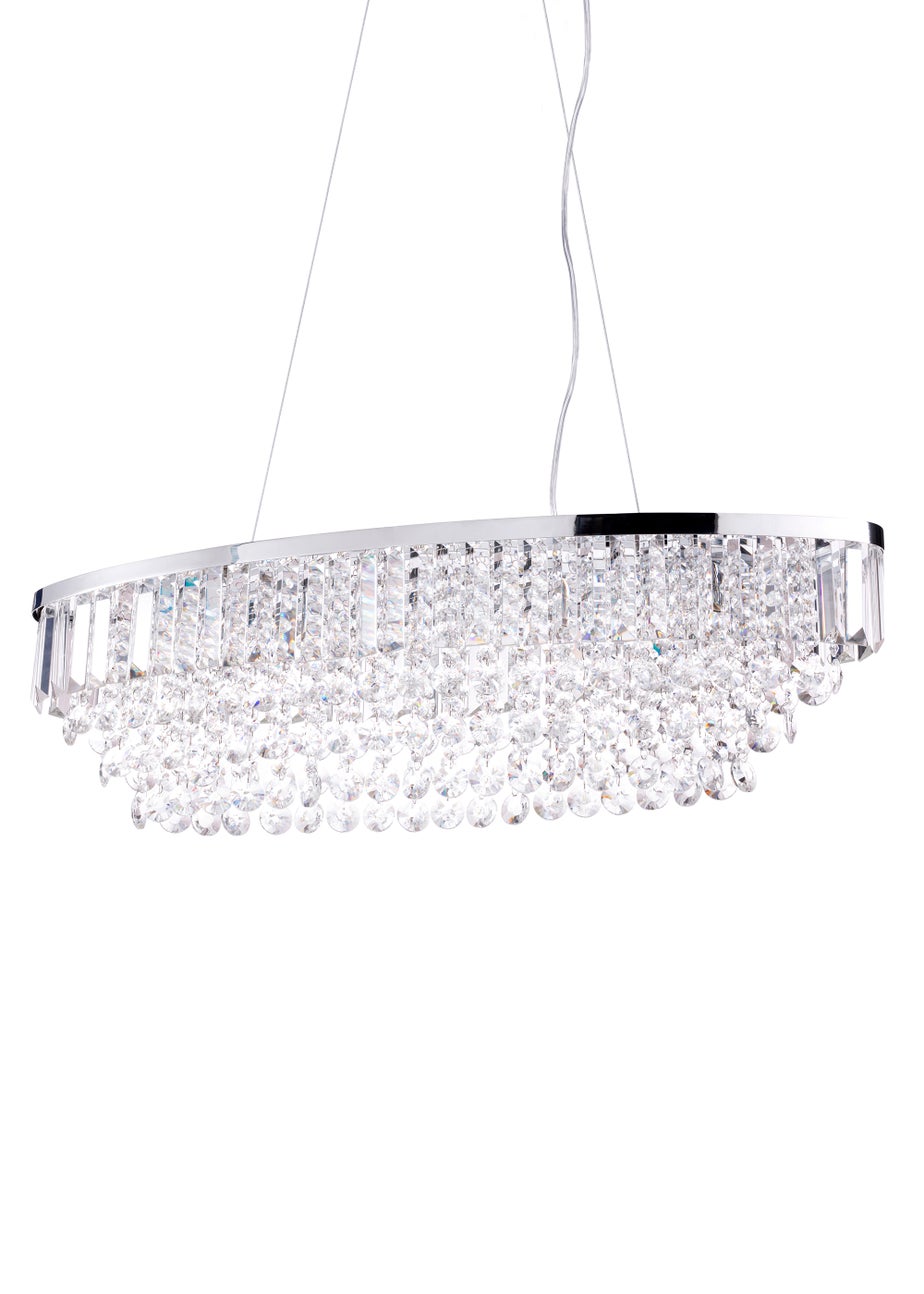 BHS Paladina 4 Light Oval Diner Bar Ceiling Light