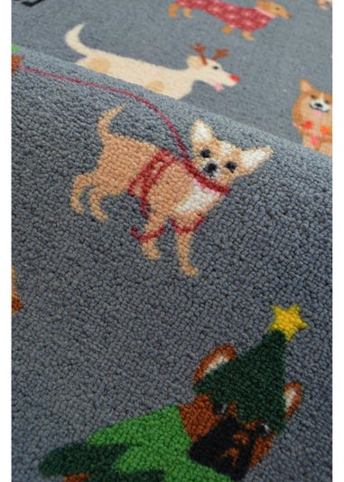 Homemaker Festive Dogs Runner