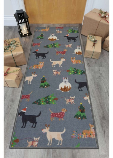 Homemaker Festive Dogs Runner