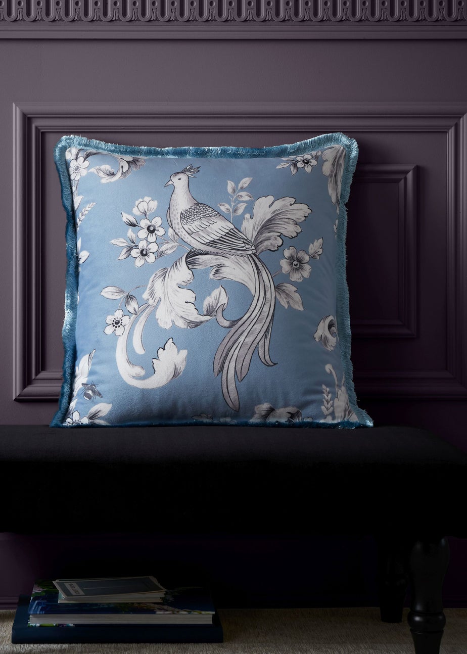 Bridgerton By Catherine Lansfield Regal Floral Soft Touch Cushion (45x45cm)