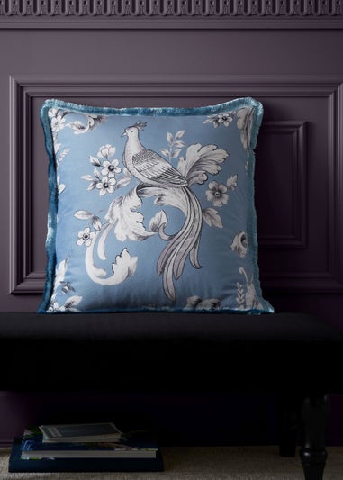 Bridgerton By Catherine Lansfield Regal Floral Soft Touch Cushion (45x45cm)