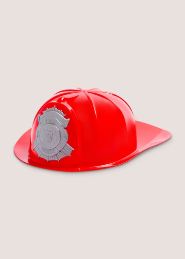 Kids Red Fireman Hat