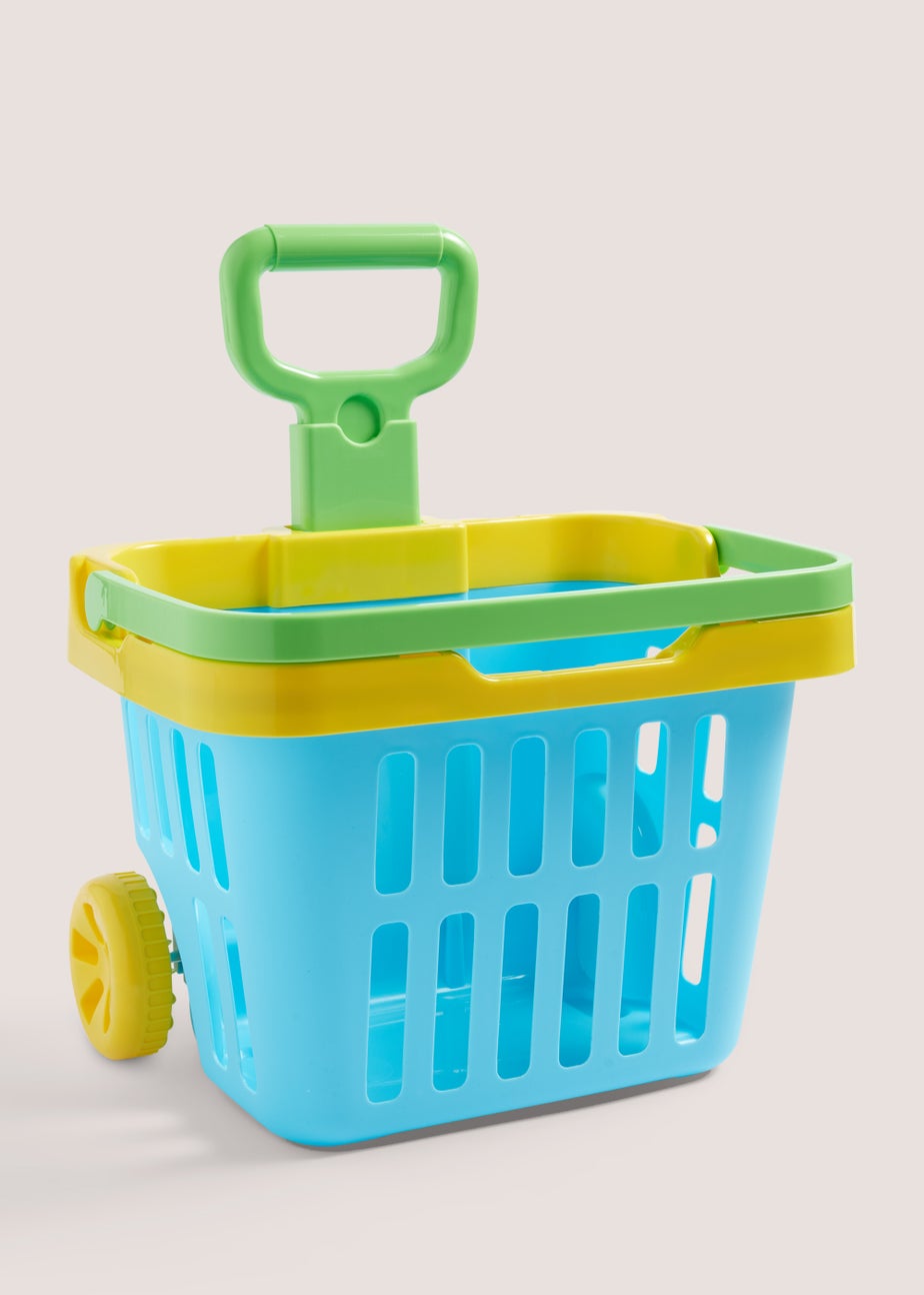 Kids Pull Along Shopping Trolley (56cm x 30cm x 22.5cm)